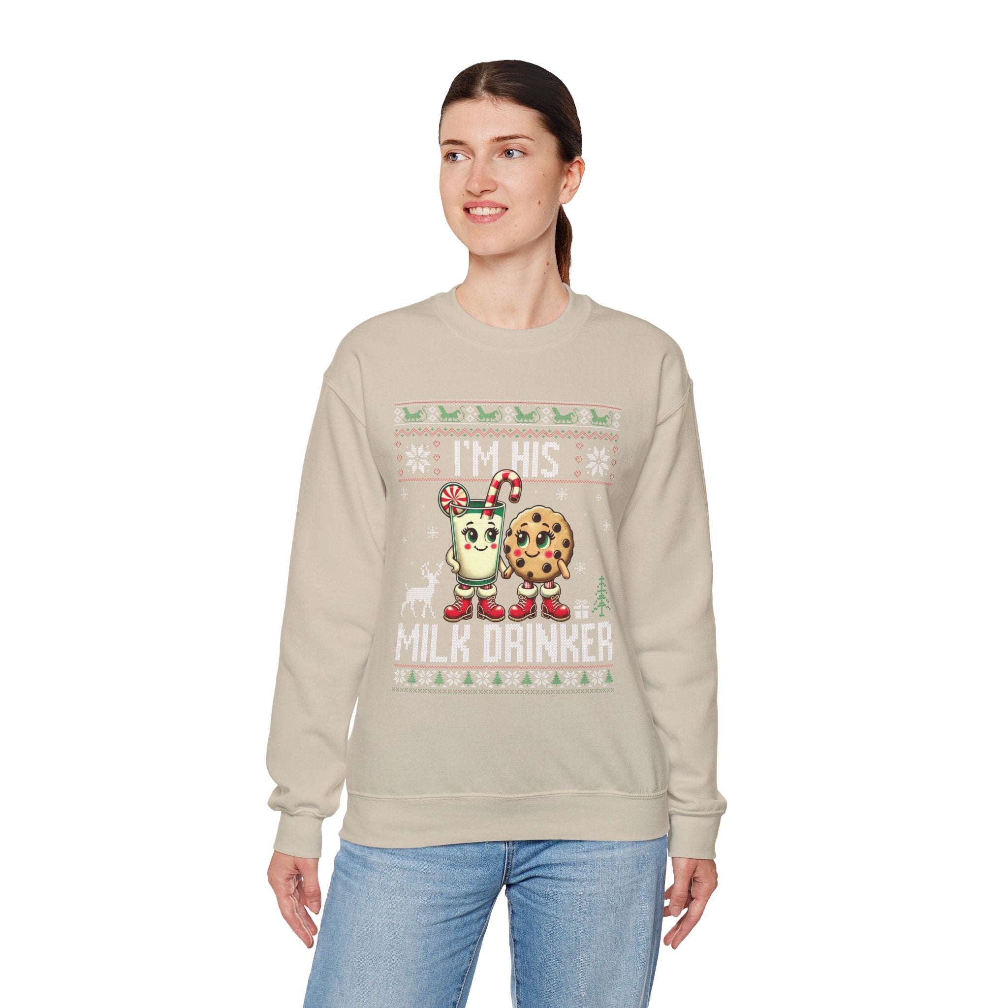 Festive Milk Drinker Sweatshirt