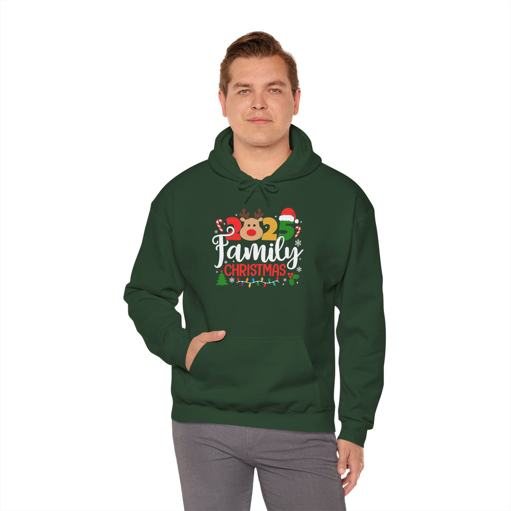 2025 Family Christmas Hoodie – Festive Holiday Reunion Sweatshirt