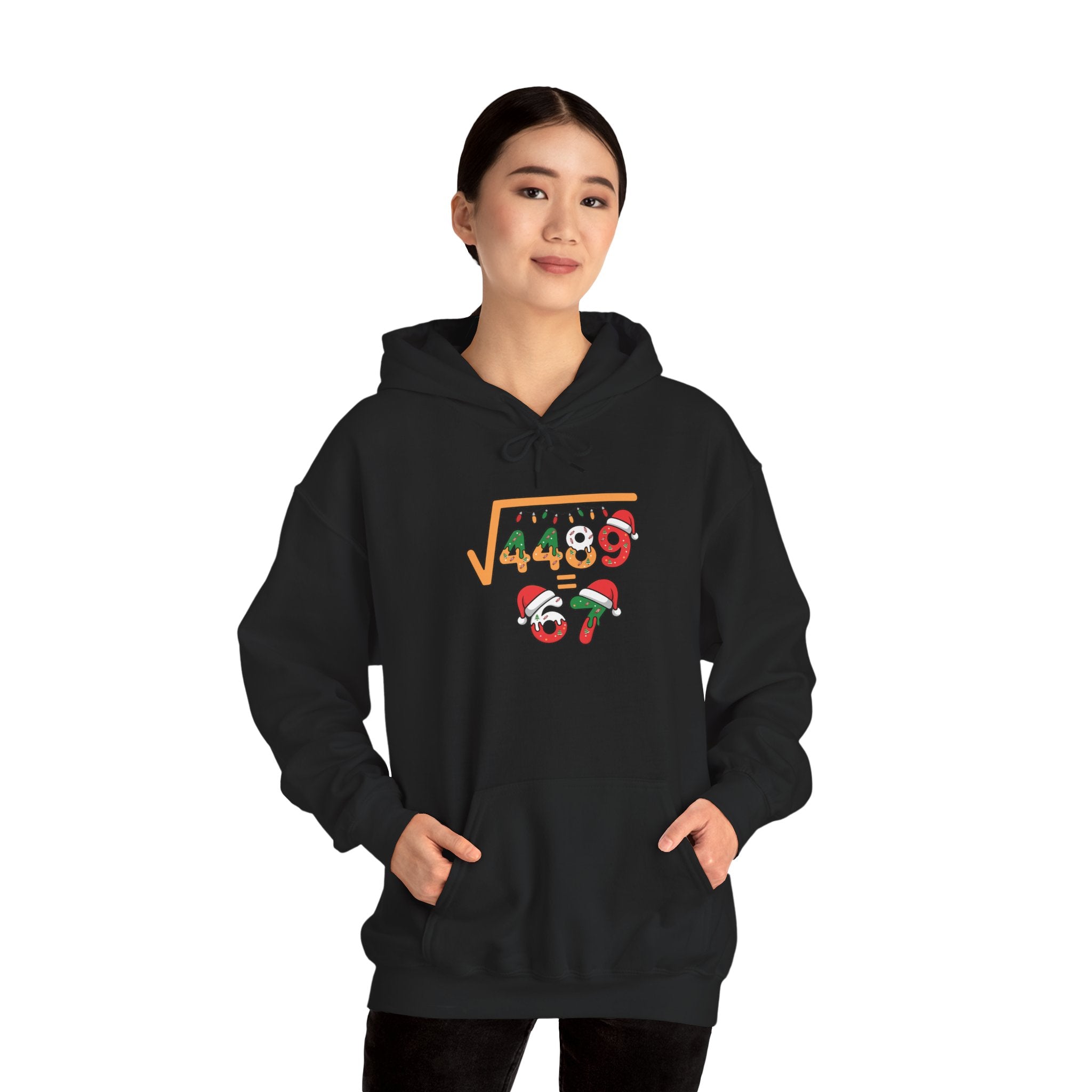 Math Holiday Hoodie with Fun Design