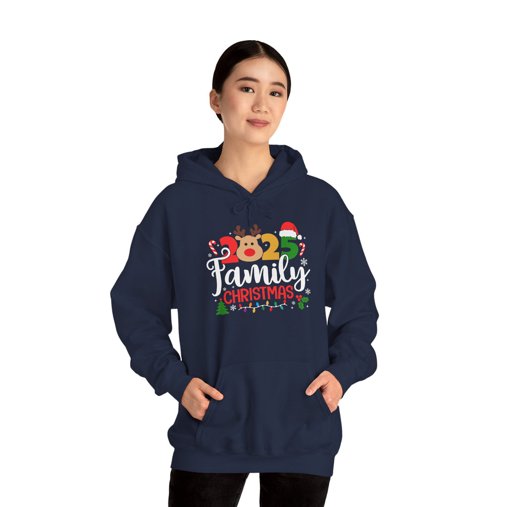 2025 Family Christmas Hoodie – Festive Holiday Reunion Sweatshirt