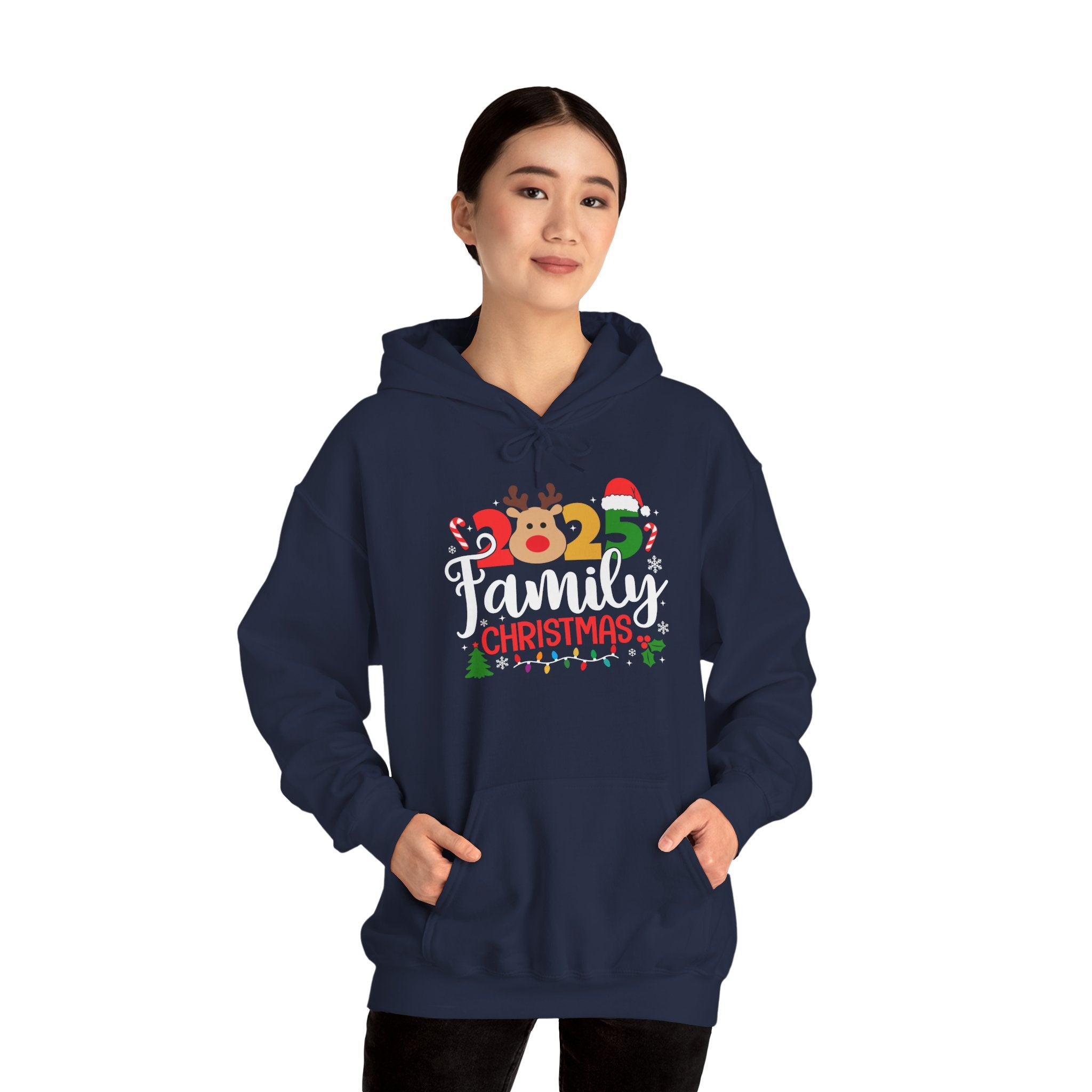 2025 Family Christmas Hoodie – Festive Holiday Reunion Sweatshirt