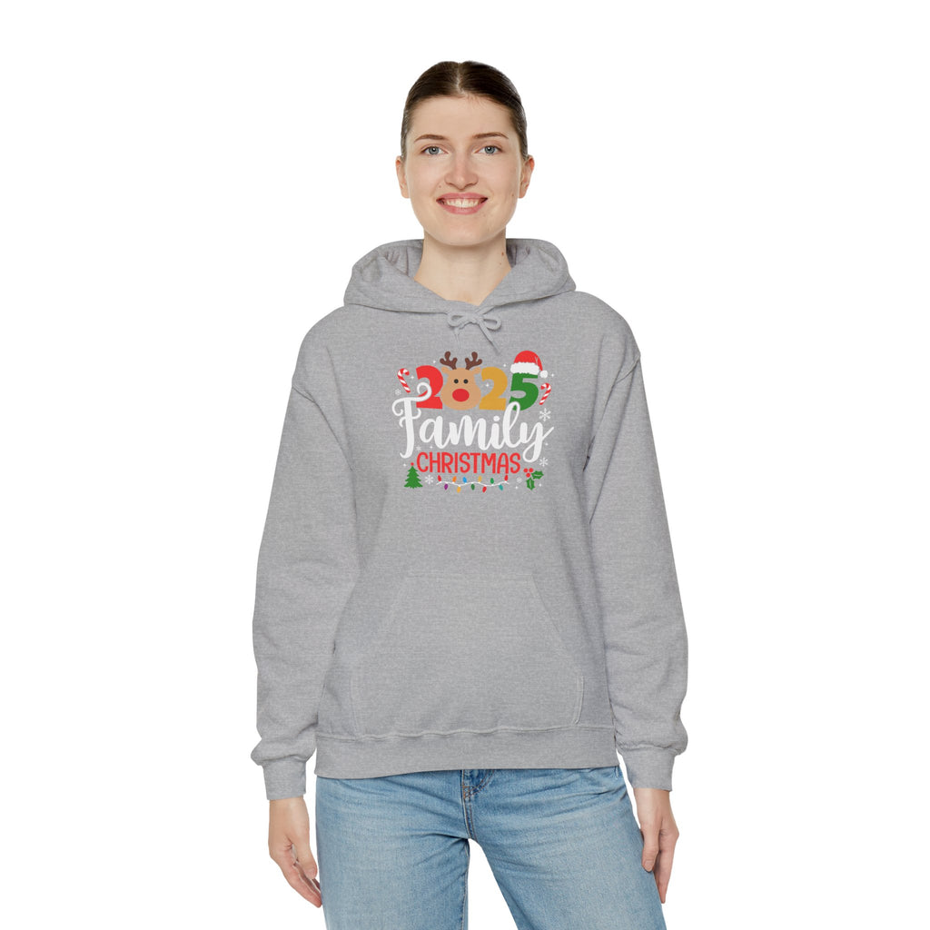2025 Family Christmas Hoodie – Festive Holiday Reunion Sweatshirt
