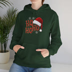 Ho Ho Ho Santa Hat Hoodie — Festive Christmas Pullover
