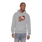 Ho Ho Ho Santa Hat Hoodie — Festive Christmas Pullover
