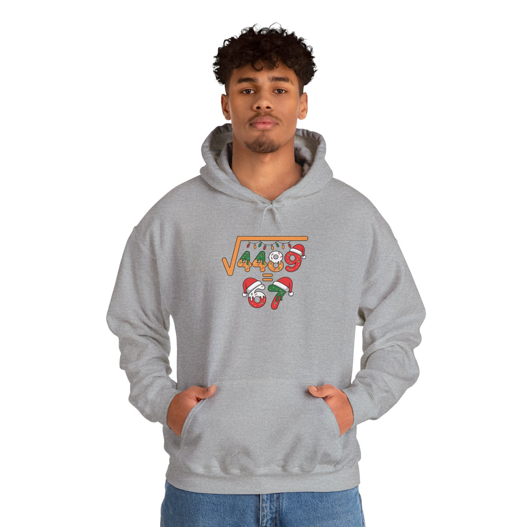 Math Holiday Hoodie with Fun Design