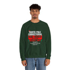 North Pole Correctional Crewneck Sweatshirt - Caught Impersonating Santa