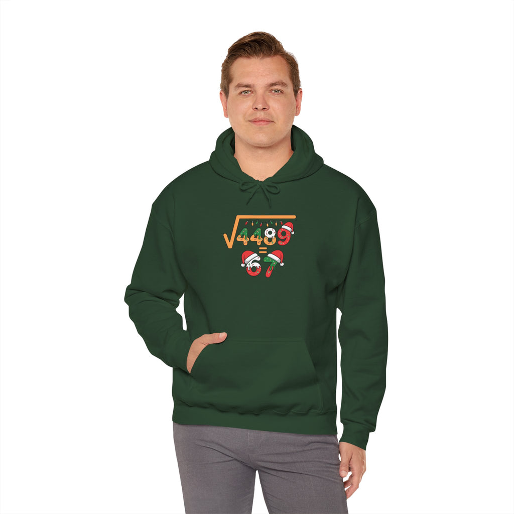 Math Holiday Hoodie with Fun Design