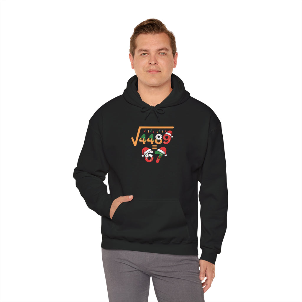 Math Holiday Hoodie with Fun Design