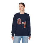 Copy of Retro Floral Number Sweatshirt