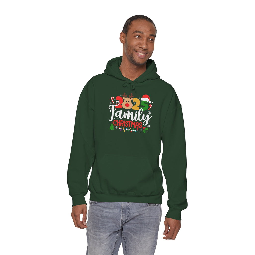2025 Family Christmas Hoodie – Festive Holiday Reunion Sweatshirt