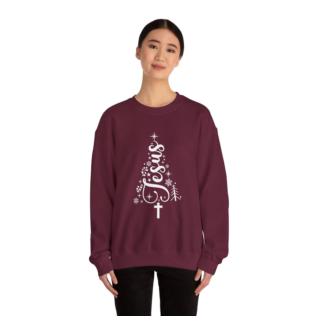Jesus Christmas Crewneck Sweatshirt