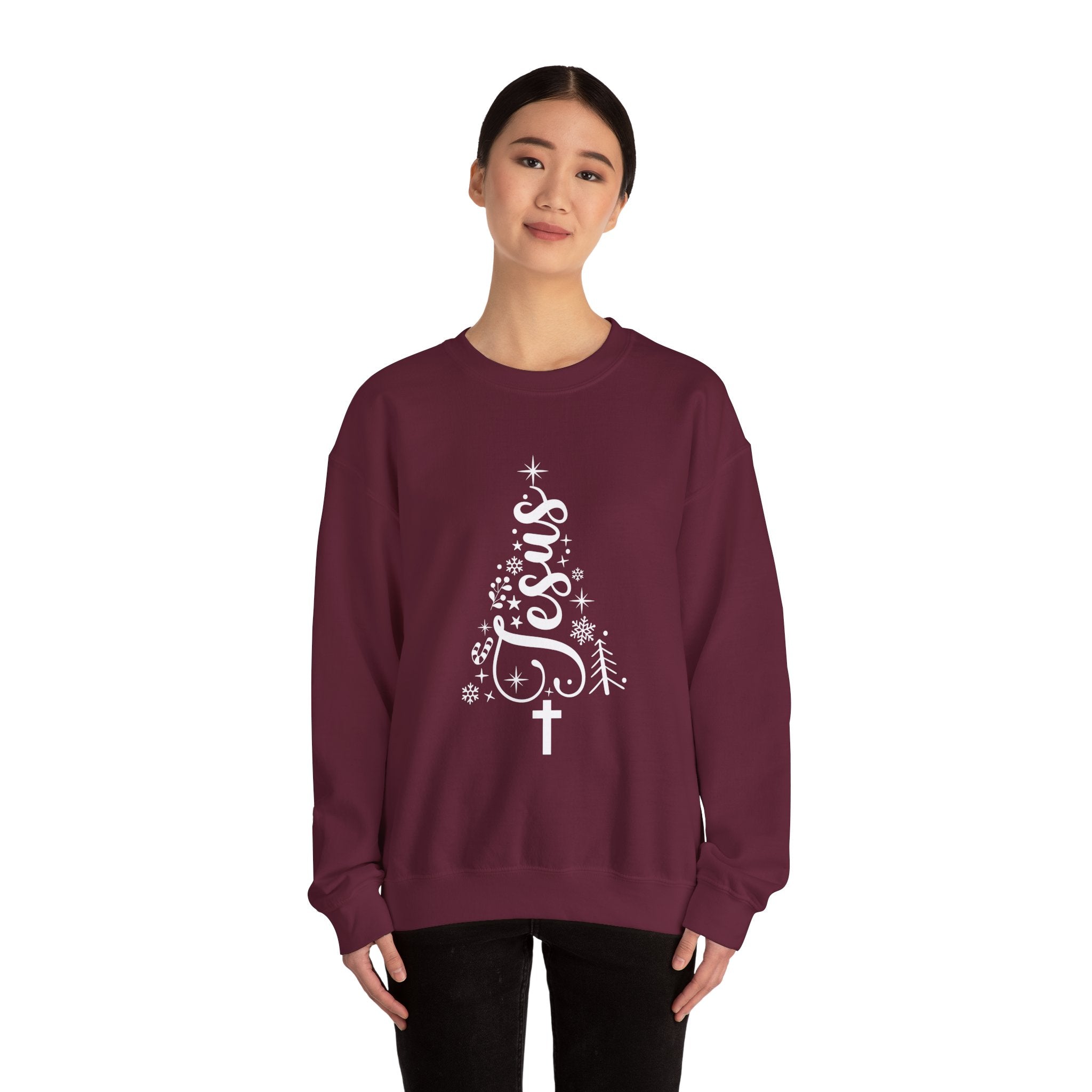 Jesus Christmas Crewneck Sweatshirt