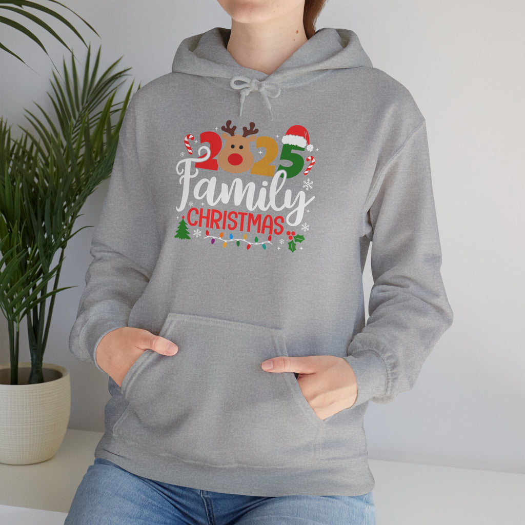 2025 Family Christmas Hoodie – Festive Holiday Reunion Sweatshirt
