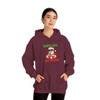 Funny Santa Hooded Sweatshirt