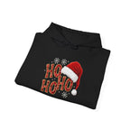 Ho Ho Ho Santa Hat Hoodie — Festive Christmas Pullover