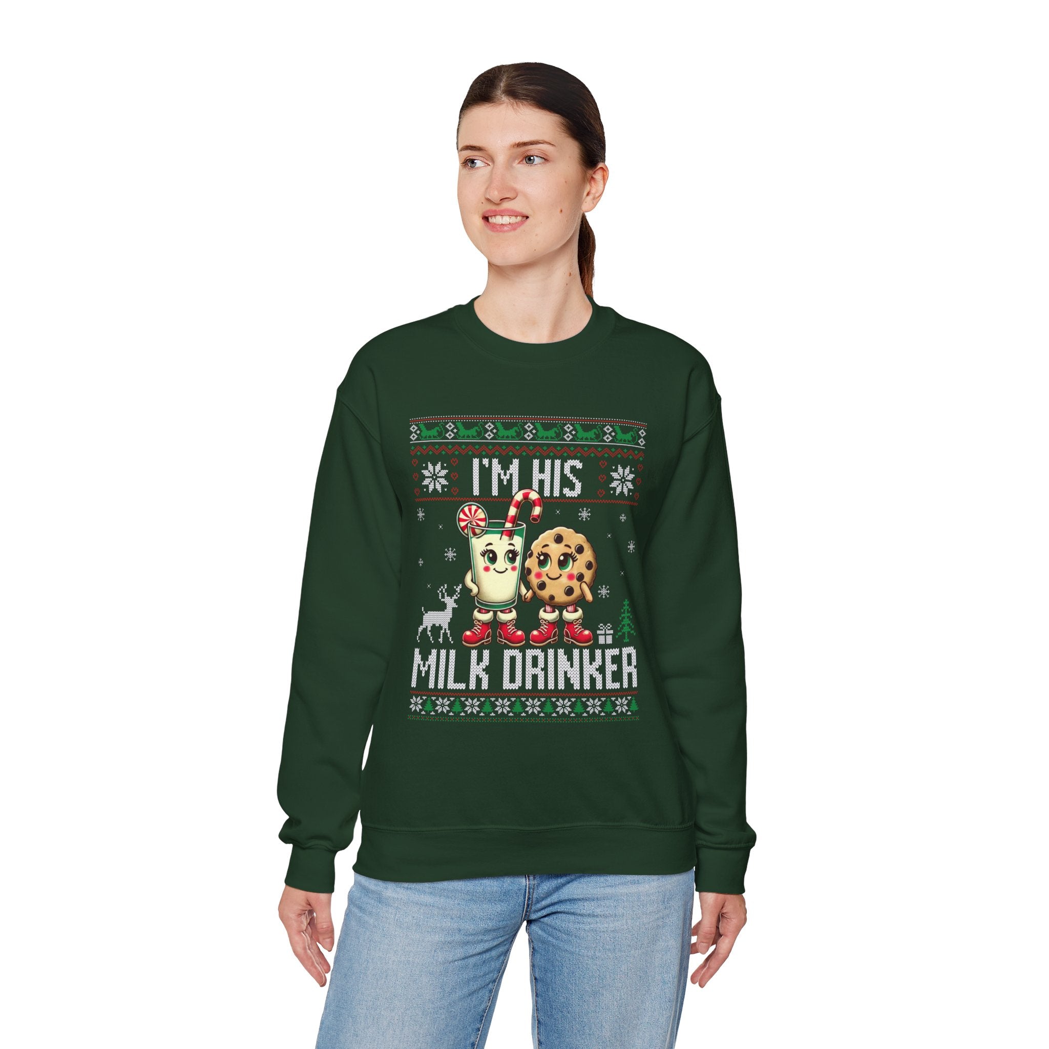 Festive Milk Drinker Sweatshirt