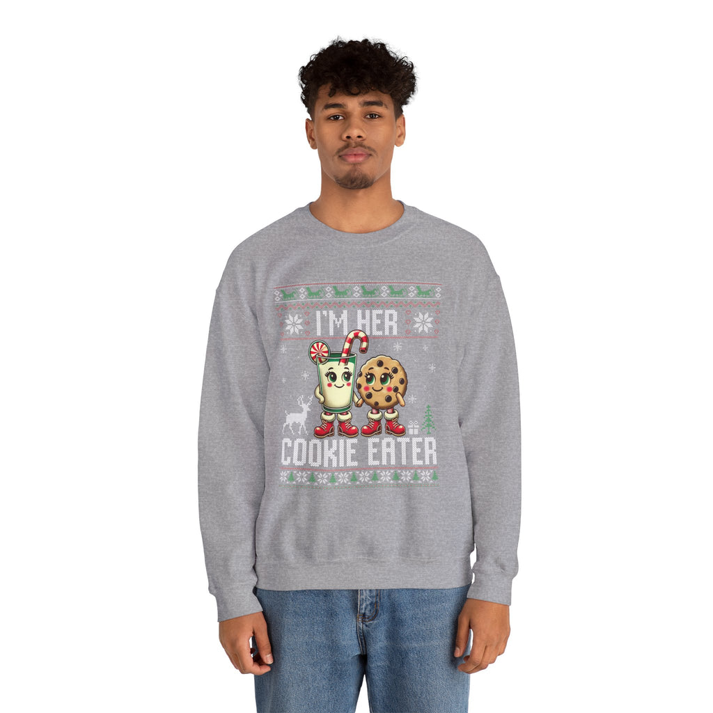 Cute Holiday Cookie Eater Sweatshirt