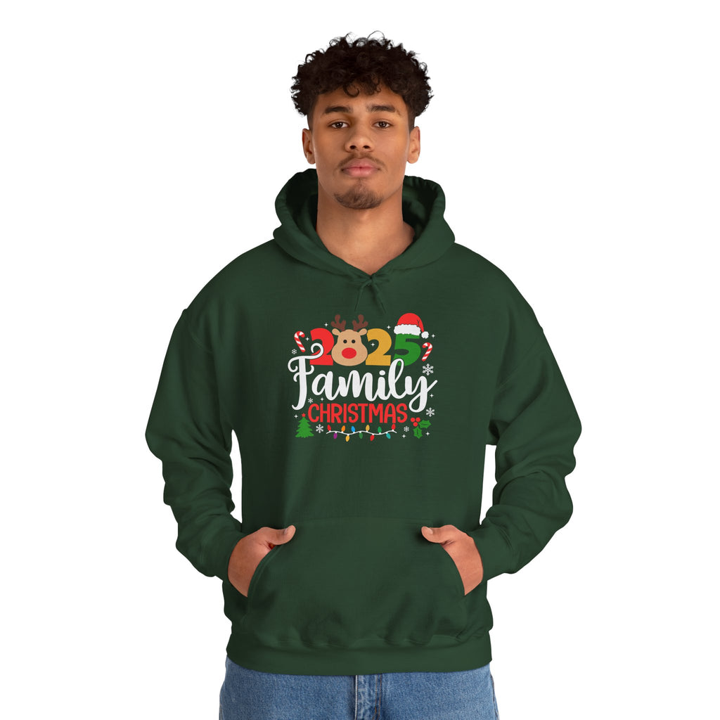 2025 Family Christmas Hoodie – Festive Holiday Reunion Sweatshirt
