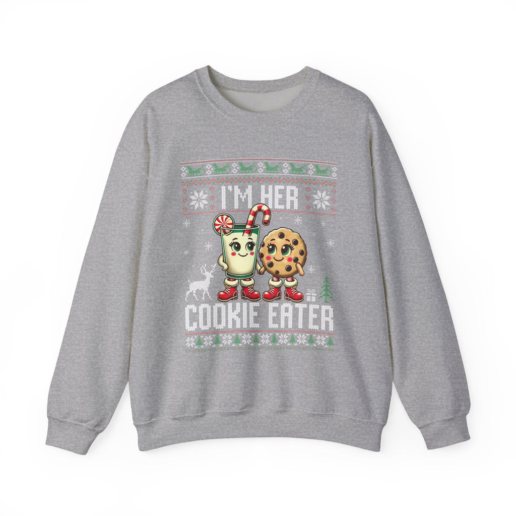 Cute Holiday Cookie Eater Sweatshirt