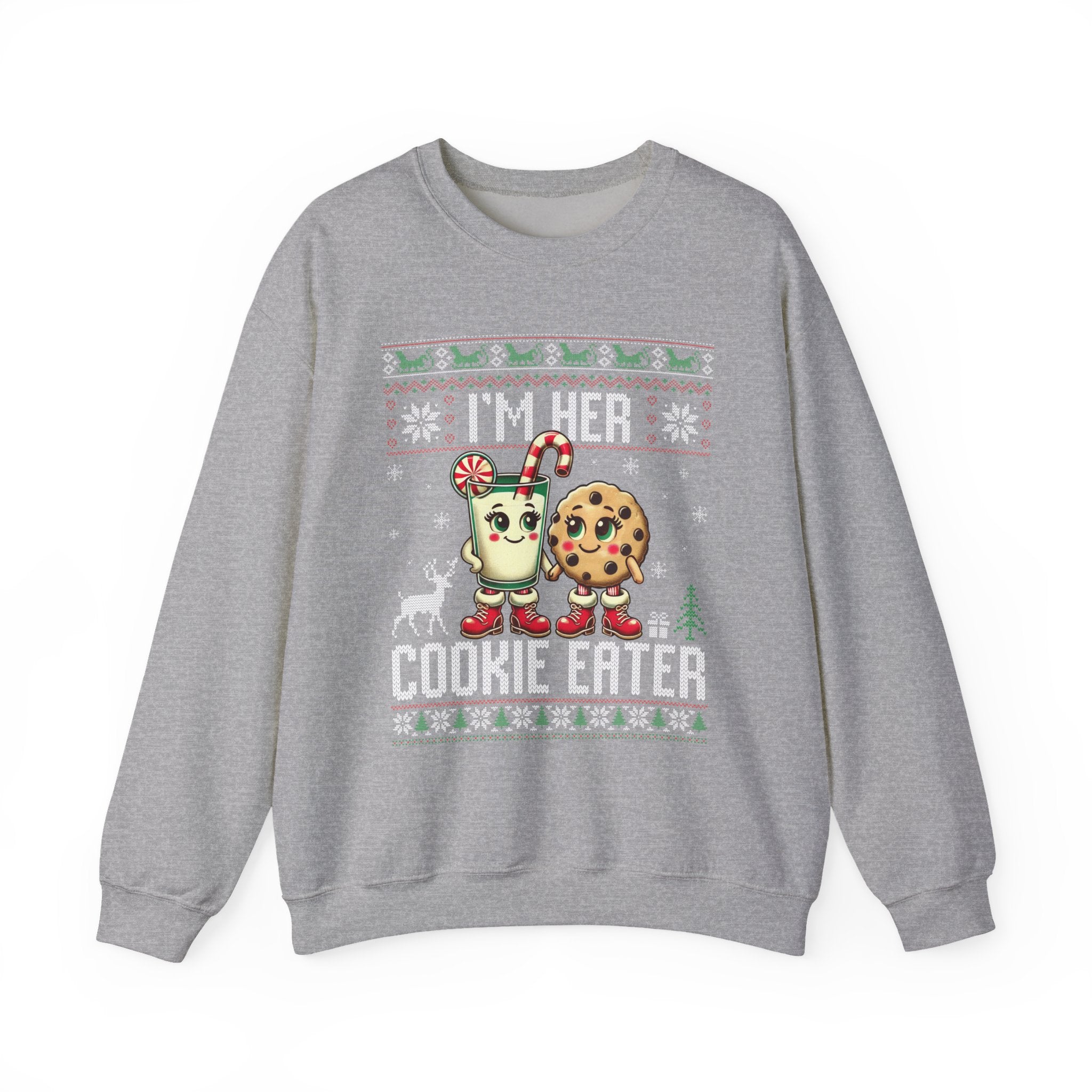 Cute Holiday Cookie Eater Sweatshirt