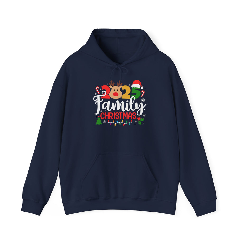 2025 Family Christmas Hoodie – Festive Holiday Reunion Sweatshirt