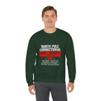 Holiday Humor Crewneck Sweatshirt - North Pole Bail Denied