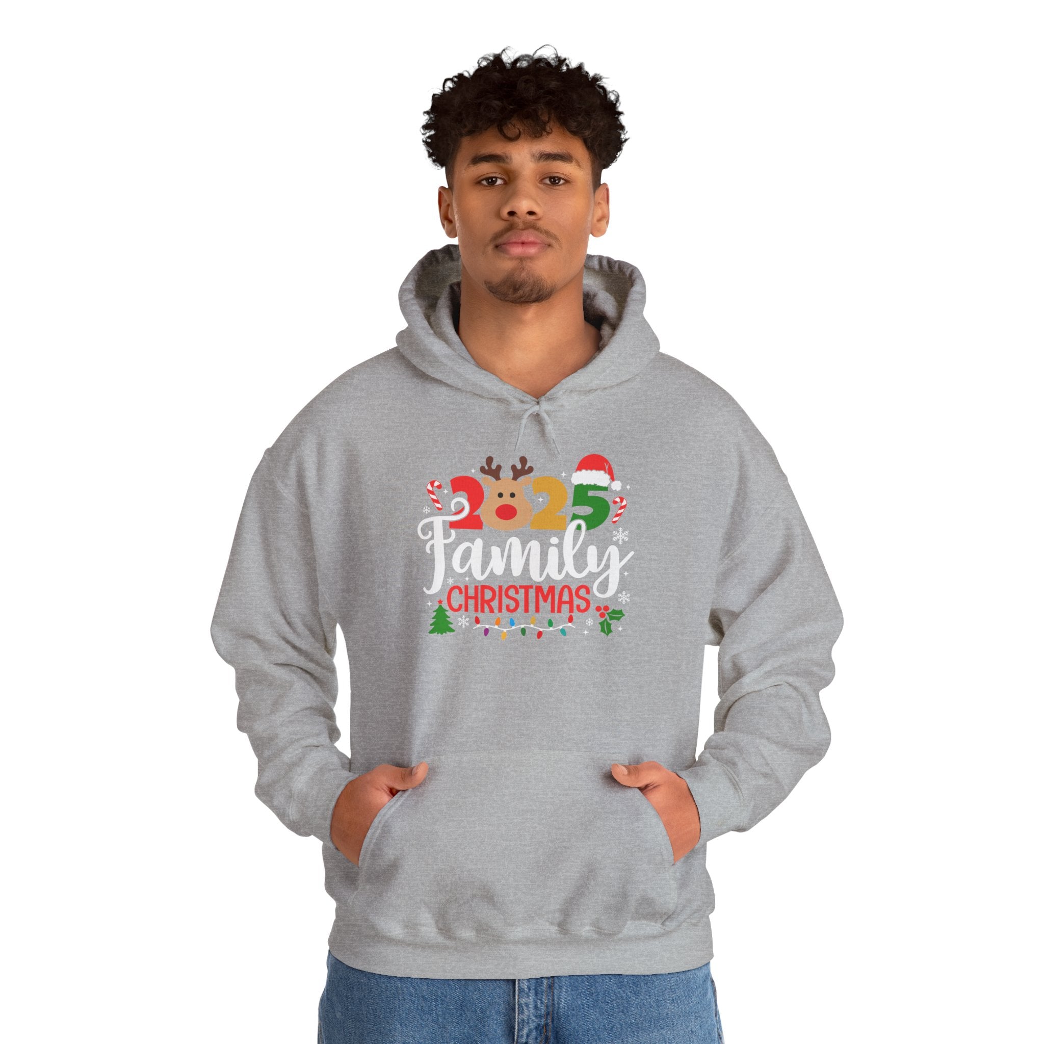 2025 Family Christmas Hoodie – Festive Holiday Reunion Sweatshirt