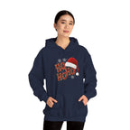 Ho Ho Ho Santa Hat Hoodie — Festive Christmas Pullover