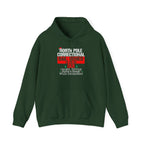 North Pole Correctional Hoodie - Unisex Heavy Blend™ Sweatshirt for Holiday Humor