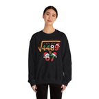 Christmas Math Crewneck Sweatshirt with Holiday Fun Design