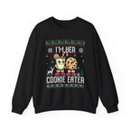 Cute Holiday Cookie Eater Sweatshirt