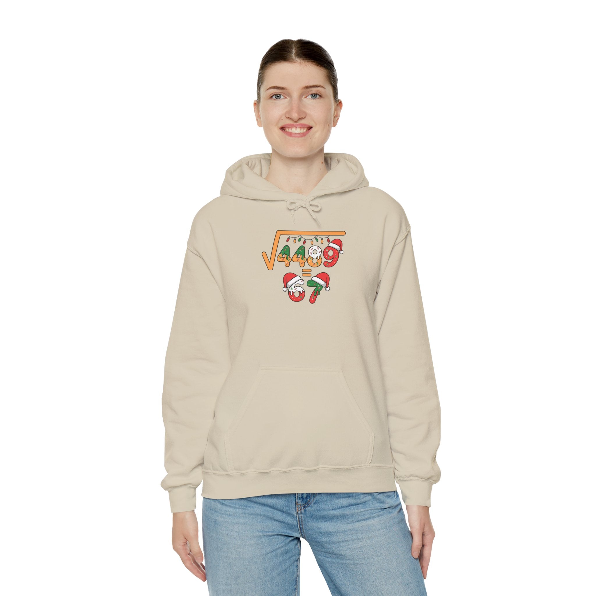 Math Holiday Hoodie with Fun Design
