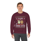 Cute Holiday Cookie Eater Sweatshirt