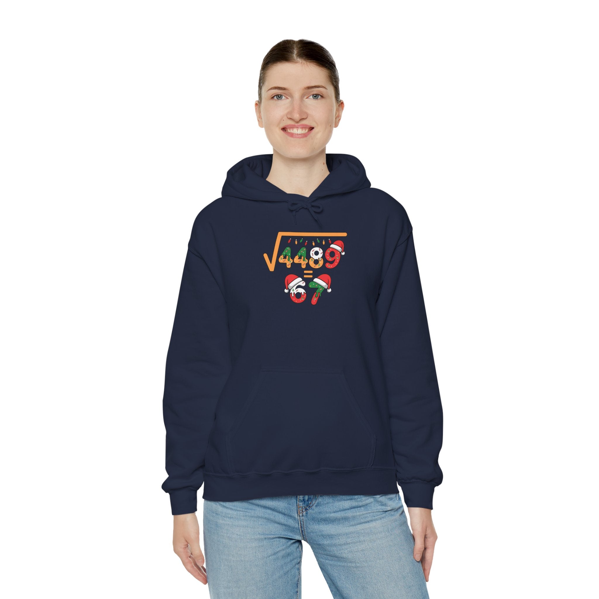 Math Holiday Hoodie with Fun Design