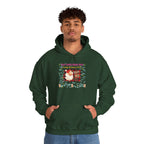 Personalized 'Ho Ho Ho' Santa Hoodie - Custom Family Name Christmas Sweatshirt